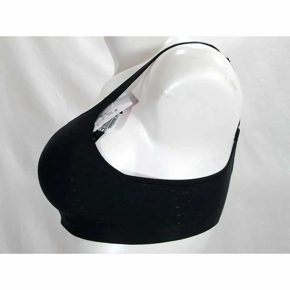 Bali 3463 Comfort Revolution Wire Free Bra Black Dot NWT New with Tags - Picture 4 of 6